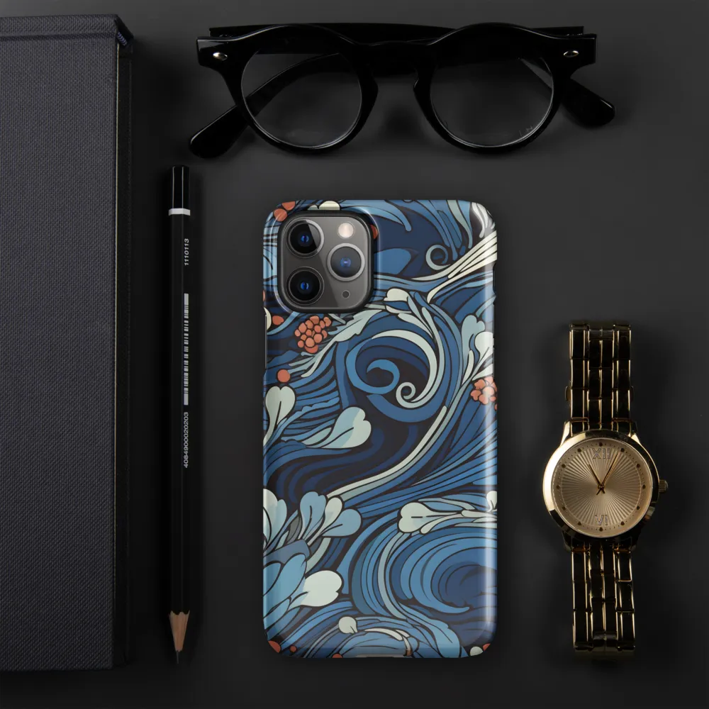 Nature's Elegance: An Oceanic Tapestry | Phone Case |  11 Pro | Snap Case | Glossy