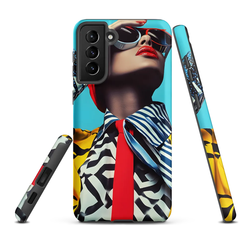 Chic Confidence in Bold Patterns