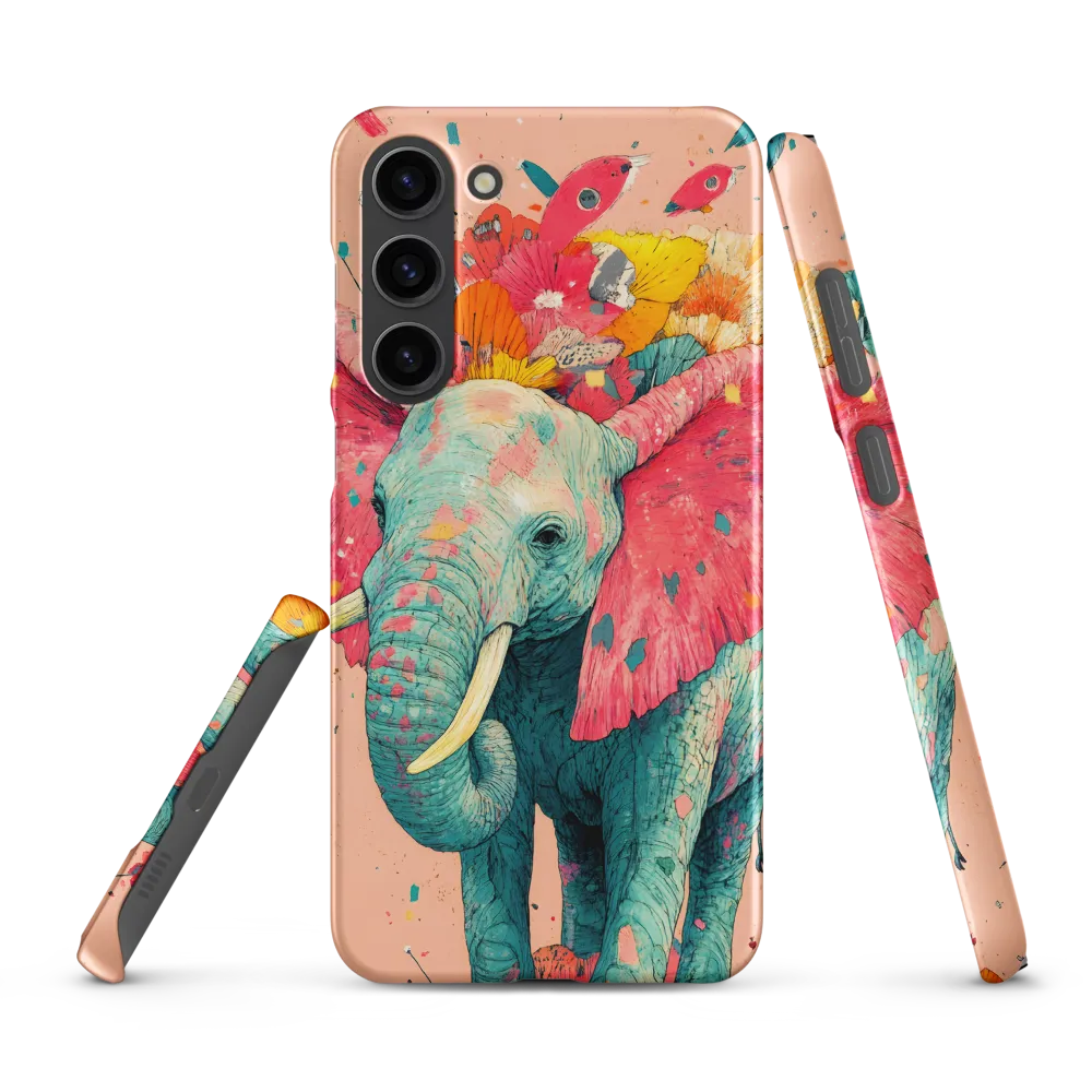 Whimsical Elegance: The Floral Elephant