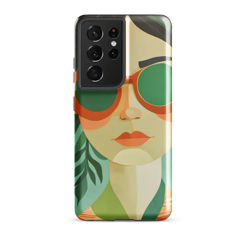 Bold Serenity: A Modern Portrait