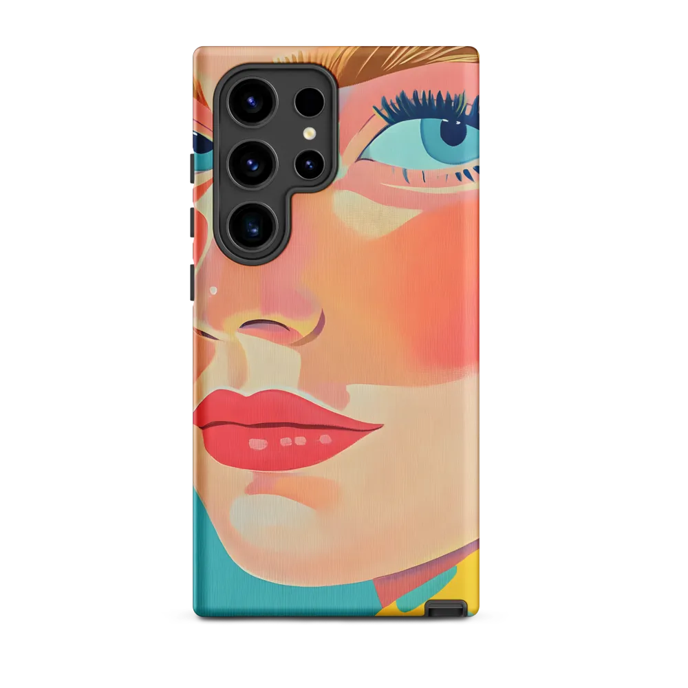 Vibrant Elegance: A Pop Art Portrait