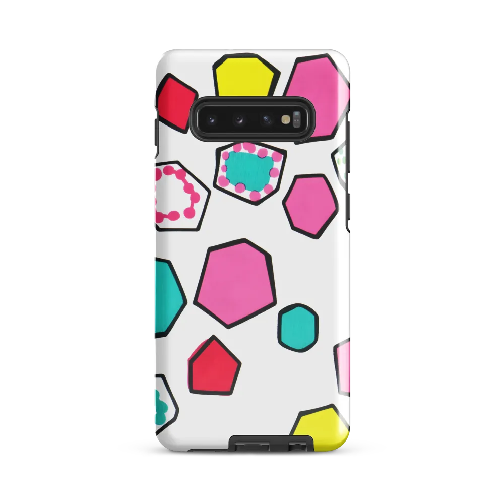 Playful Geometry | Phone Case |  S10 Plus | Tough Case | Glossy