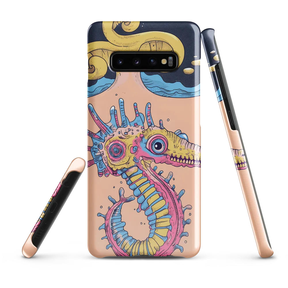 Whimsical Sea Dragon: An Intricate Fantasy | Phone Case |  S10 Plus | Snap Case | Glossy