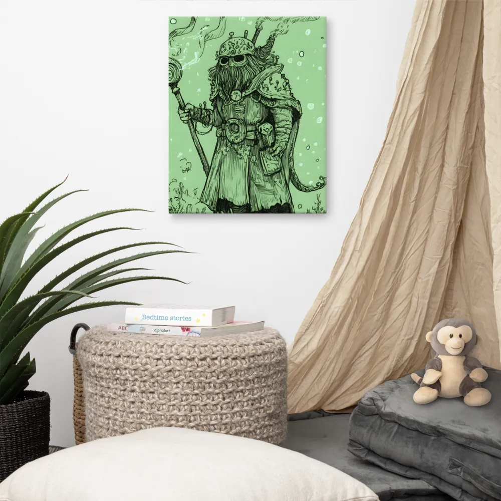 The Enigmatic Wizard | Canvas | 16″×20″