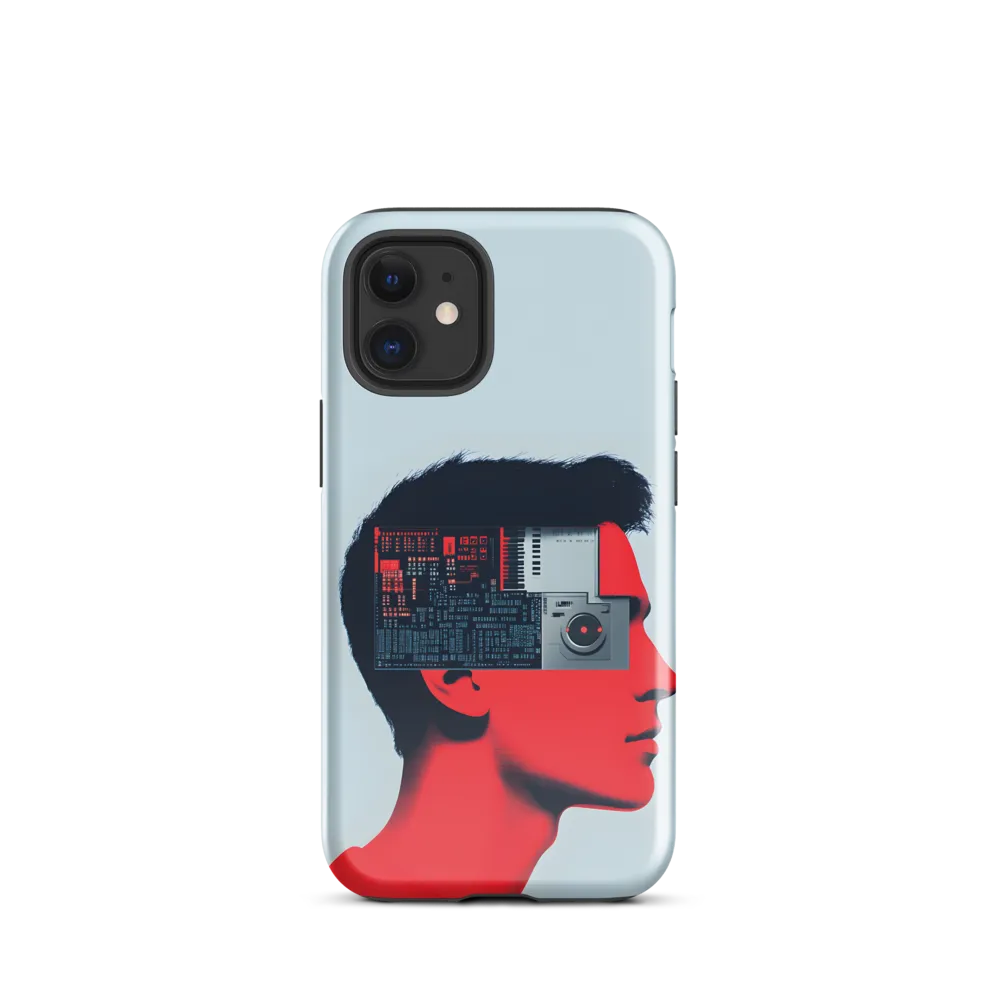 Mindscape of Technology | Phone Case |  12 mini | Tough Case | Glossy