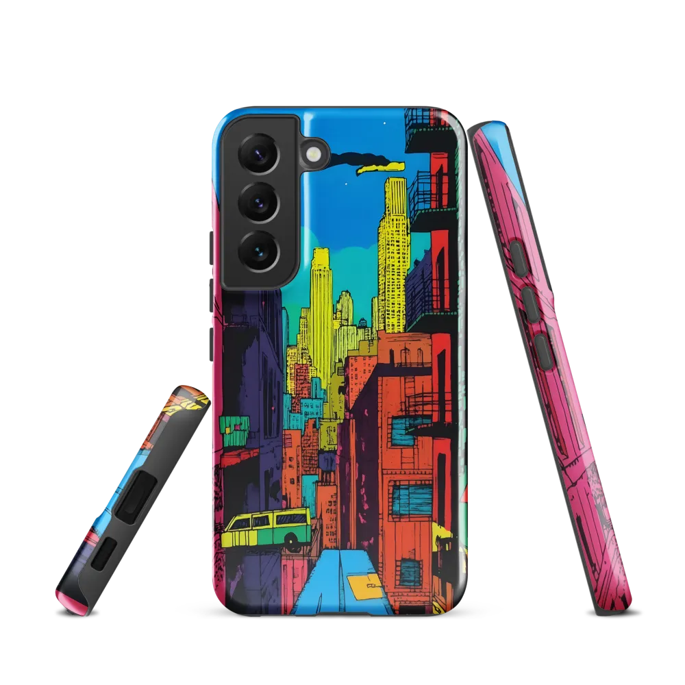 Urban Vibrance: A Pop Art Cityscape