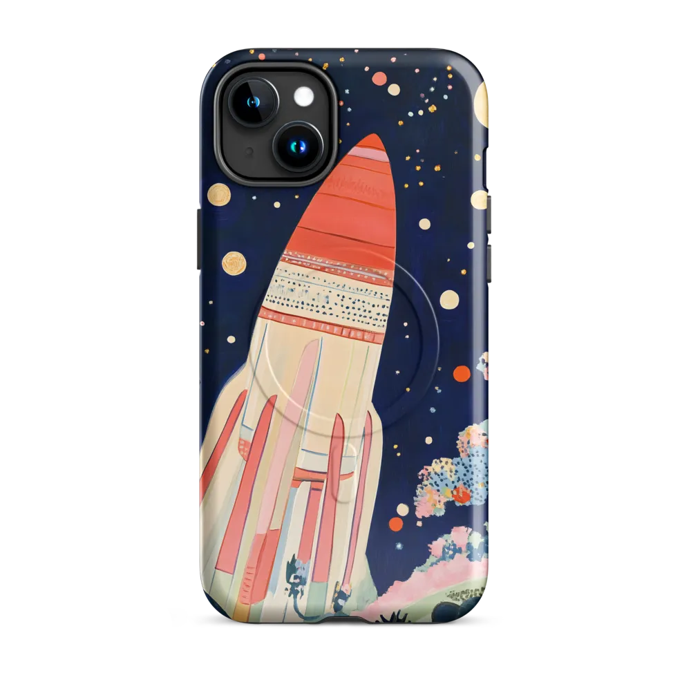 Cosmic Dreams: The Rocket's Journey