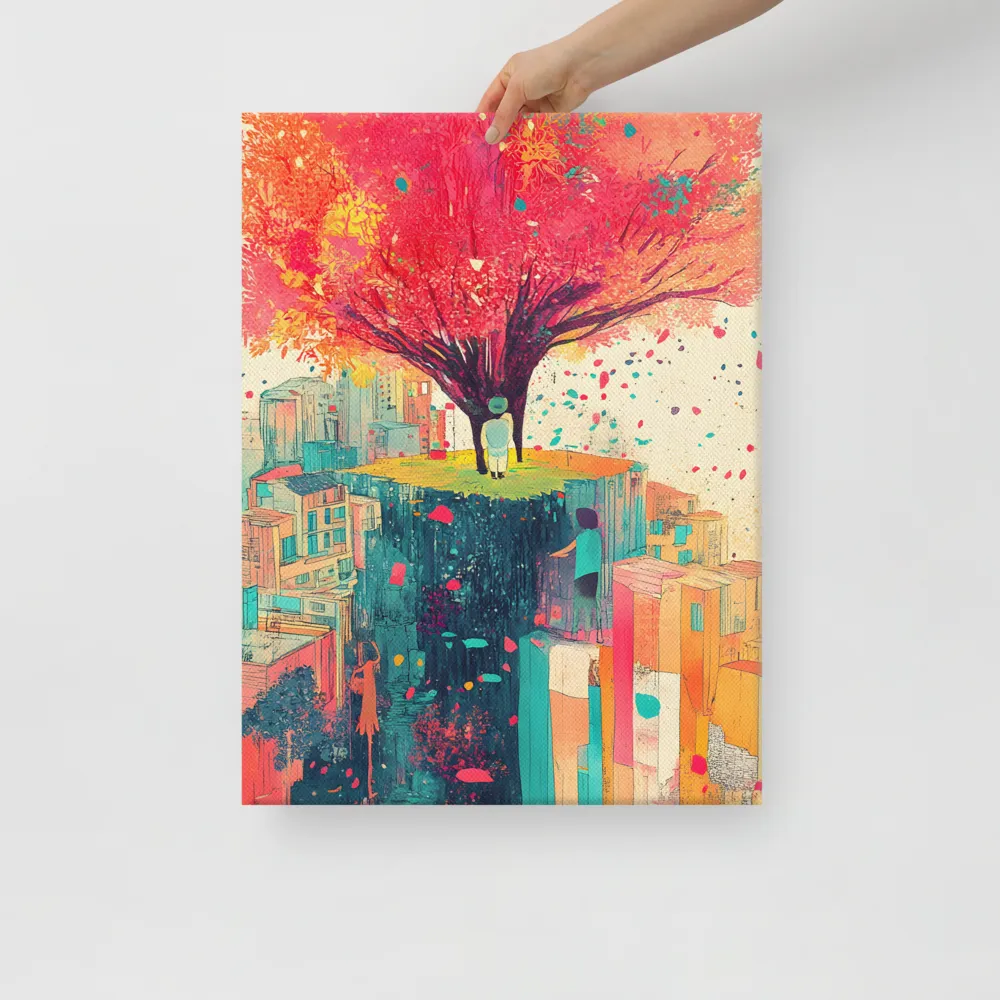 Whispers of Urban Dreams | Canvas | 18″×24″