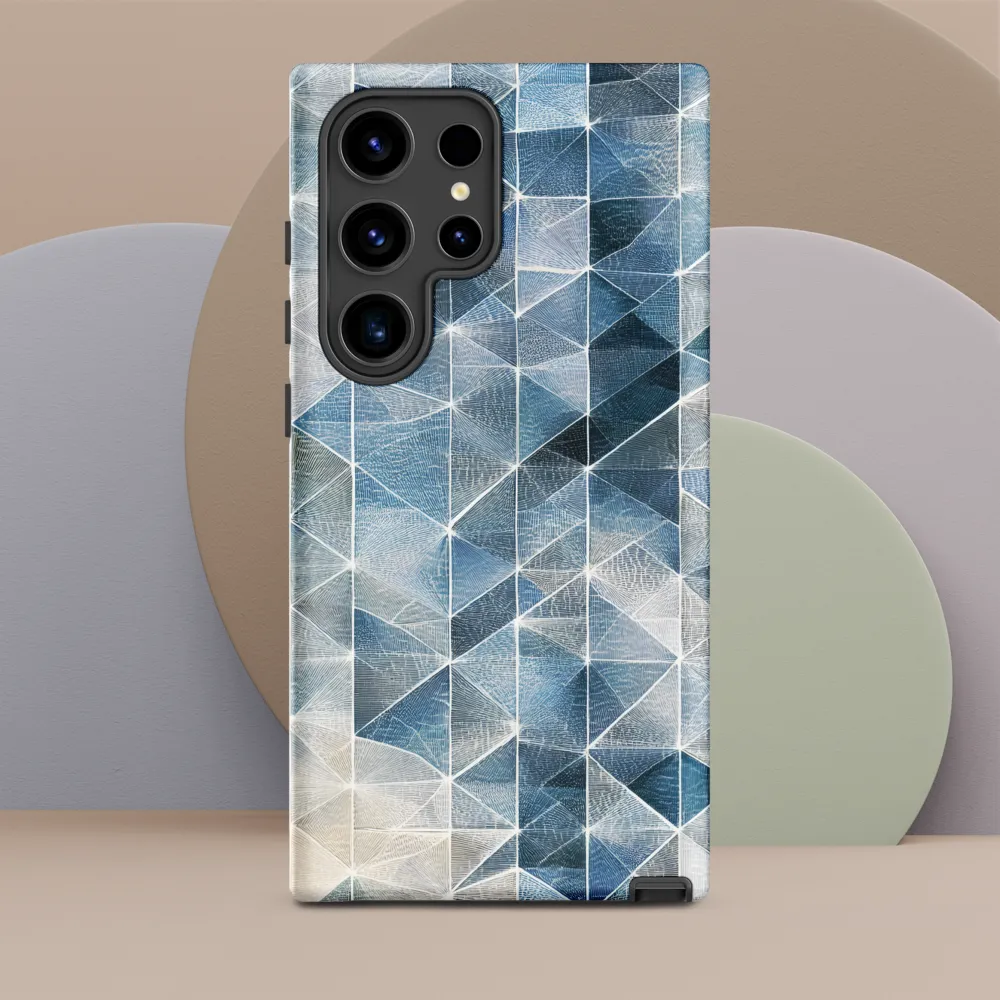 Geometric Harmony in Blue