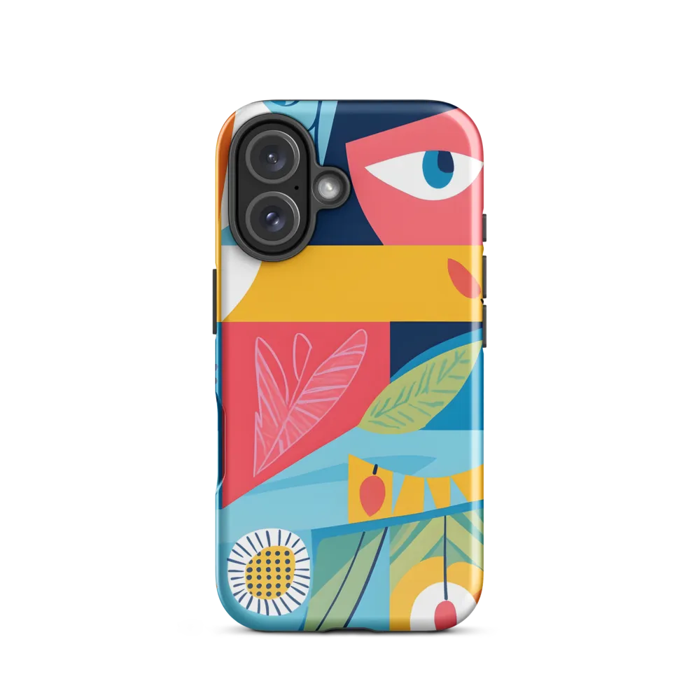 Fragmented Gaze in Botanical Blocks