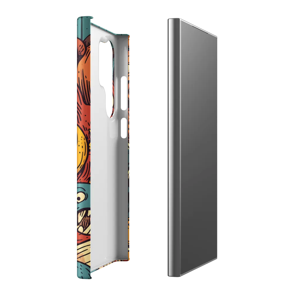 Whimsical Gathering of Creatures | Phone Case |  S24 Ultra | Snap Case | Matte