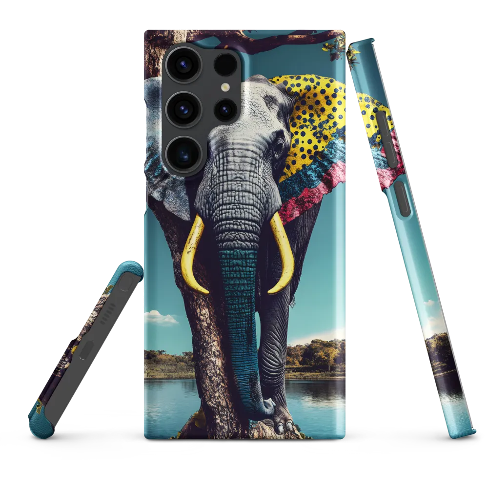 Playful Elegance: The Surreal Elephant