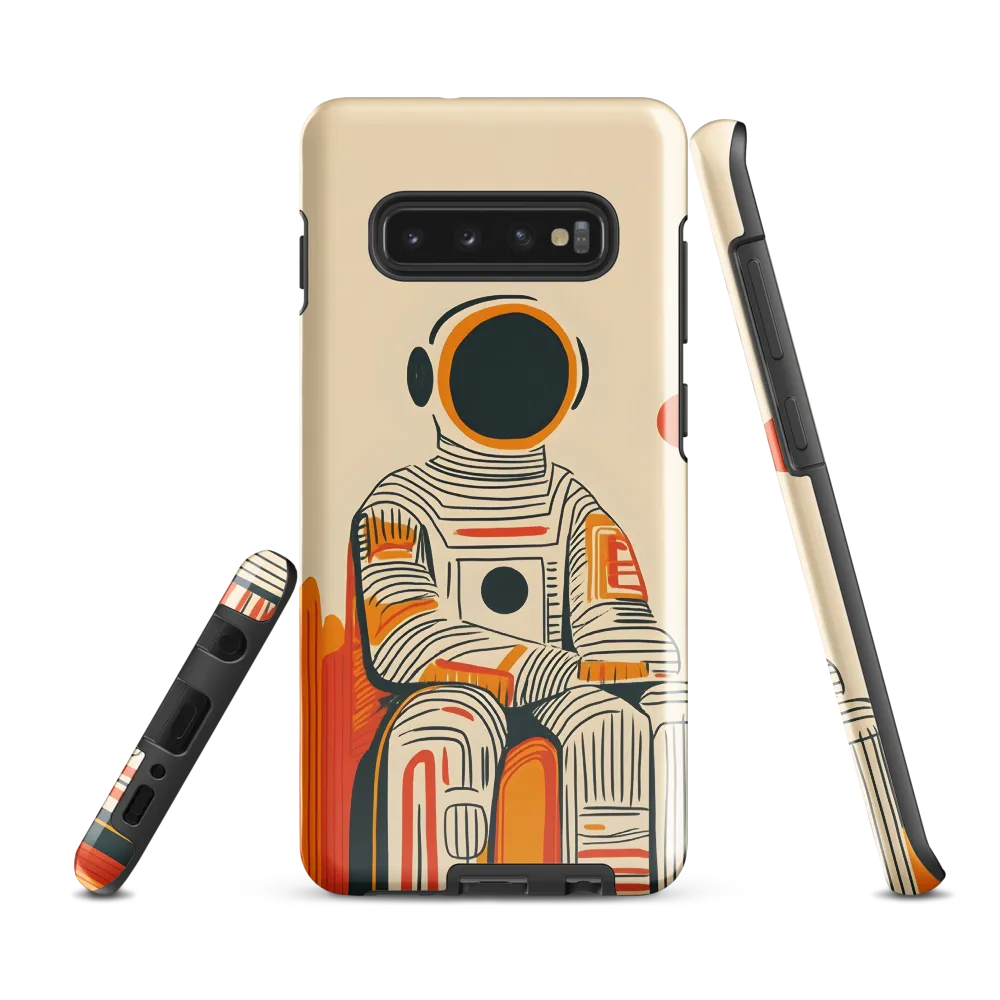 Contemplation of the Stars | Phone Case |  S10 Plus | Tough Case | Glossy