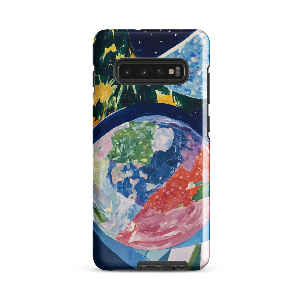 Celestial Orbs of Color | Phone Case |  S10 Plus | Tough Case | Glossy