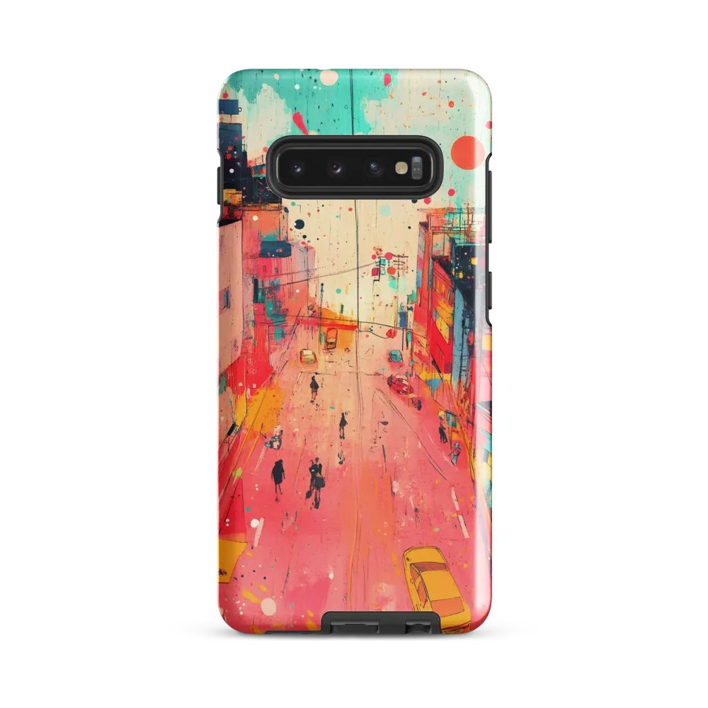 Vibrant City Life | Phone Case |  S10 Plus | Tough Case | Glossy