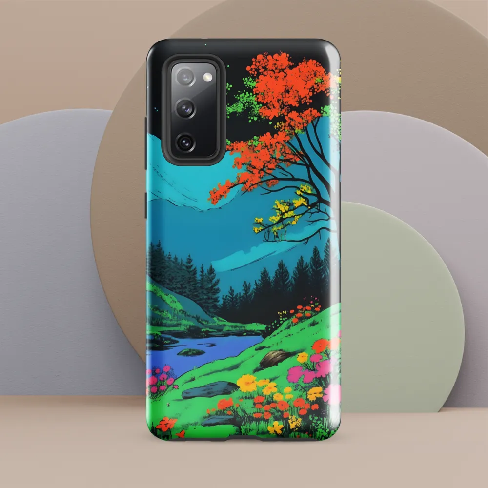 Neon Dreams: A Vibrant Landscape