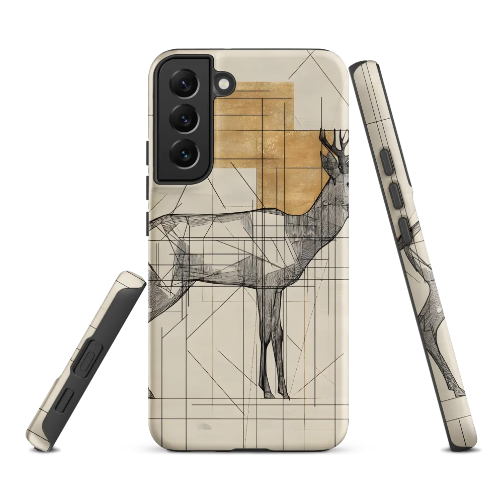 Geometric Elegance: The Majestic Deer