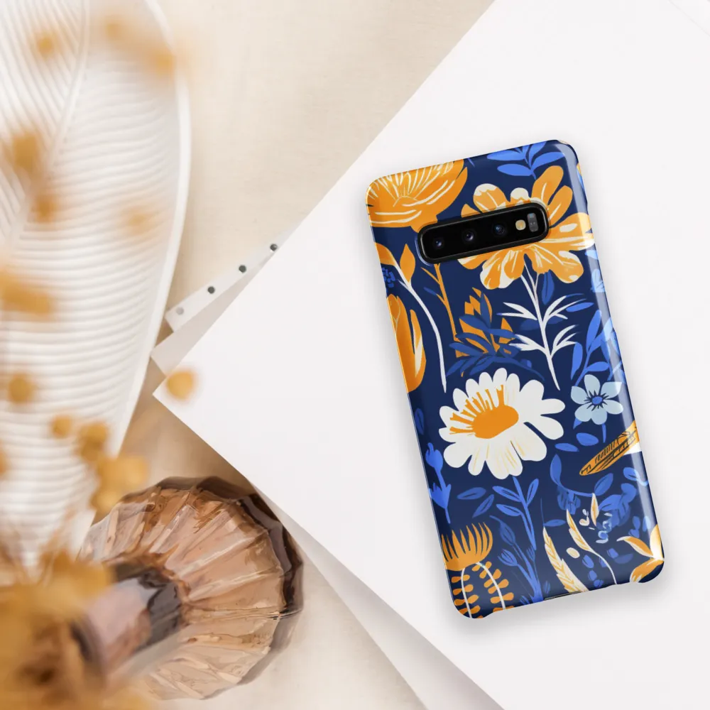 Floral Symphony | Phone Case |  S10 Plus | Snap Case | Glossy