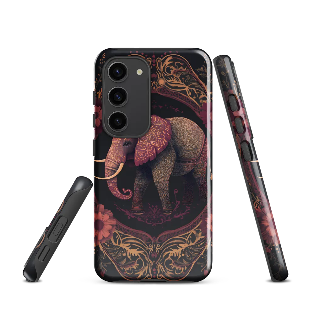 Regal Reverie: The Ornate Elephant
