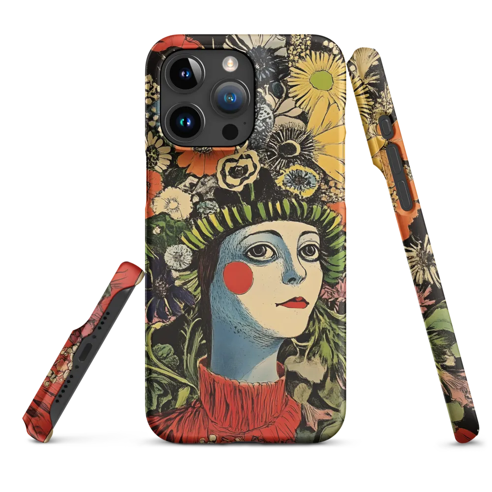 Floral Whimsy: A Portrait of Nature's Embrace