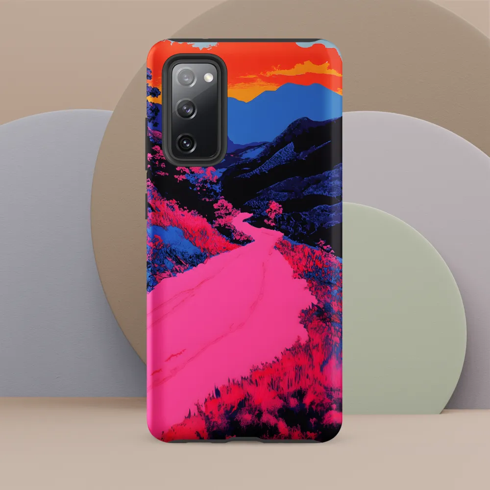 Ethereal Landscape in Vivid Hues