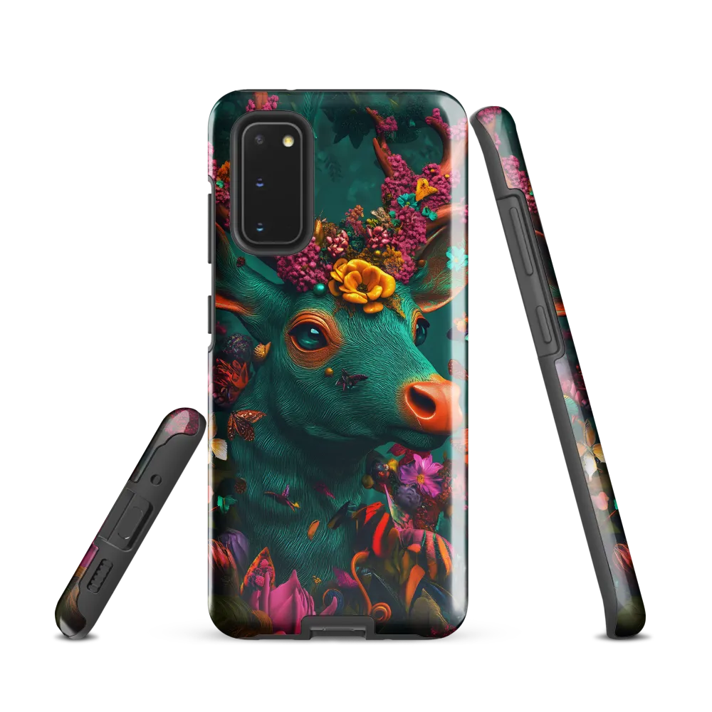 Whimsical Blossoms of the Enchanted Forest | Phone Case |  S20 | Tough Case | Glossy