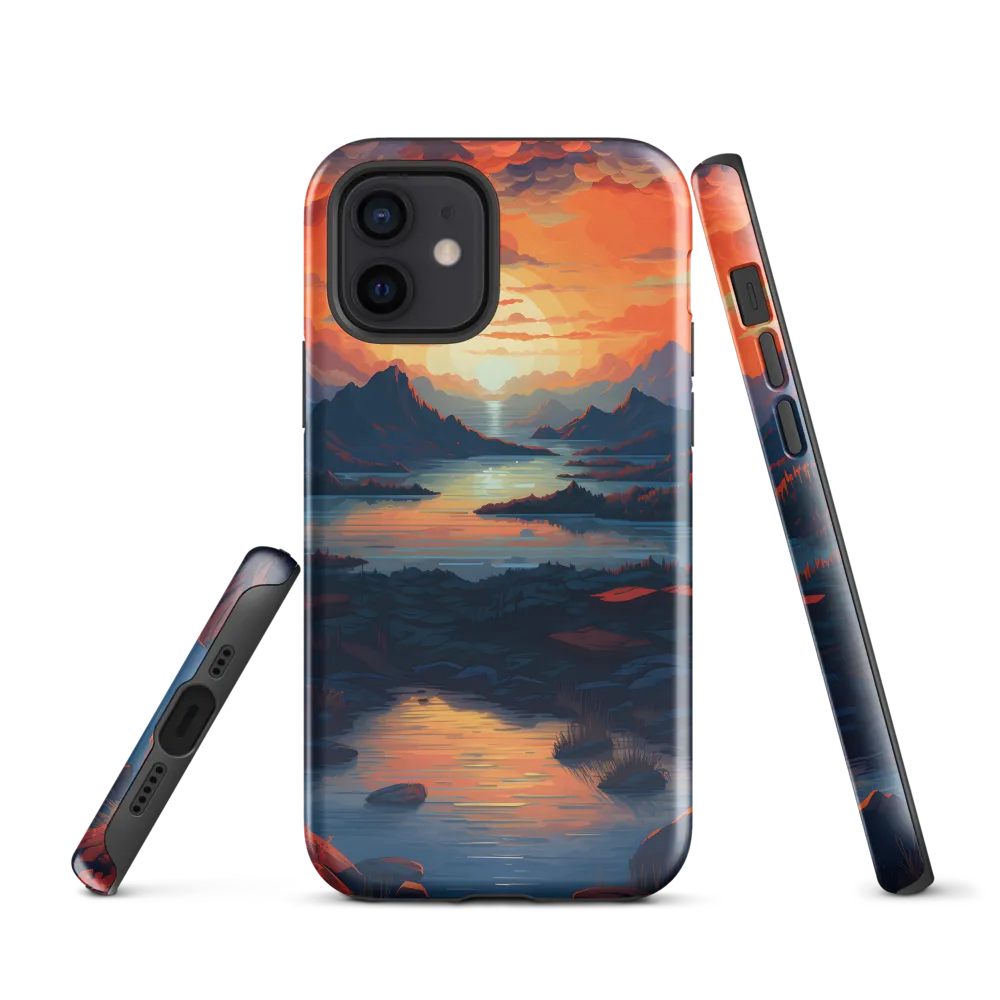 Ethereal Evening: A Digital Dusk