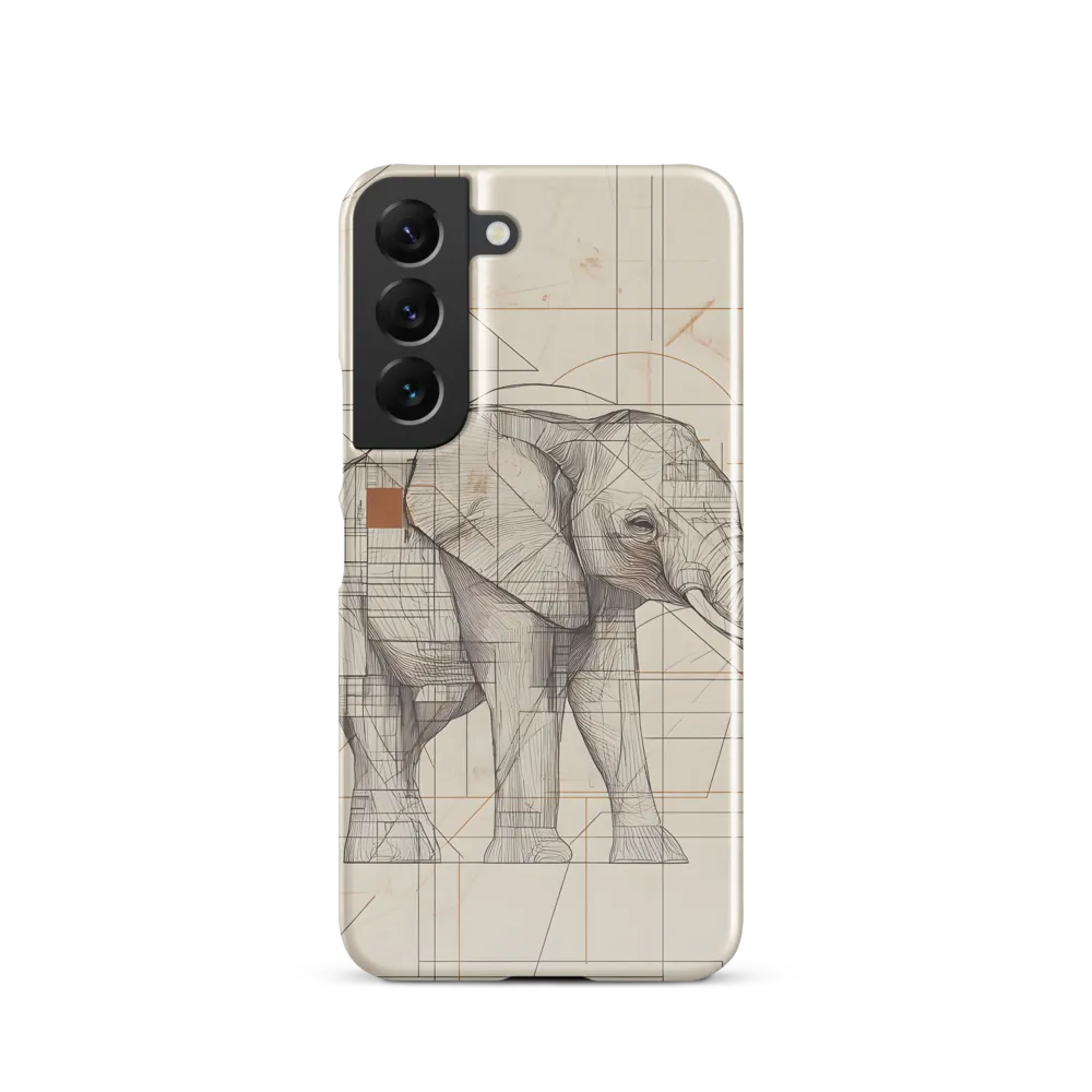 Geometric Elegance: The Steel Elephant