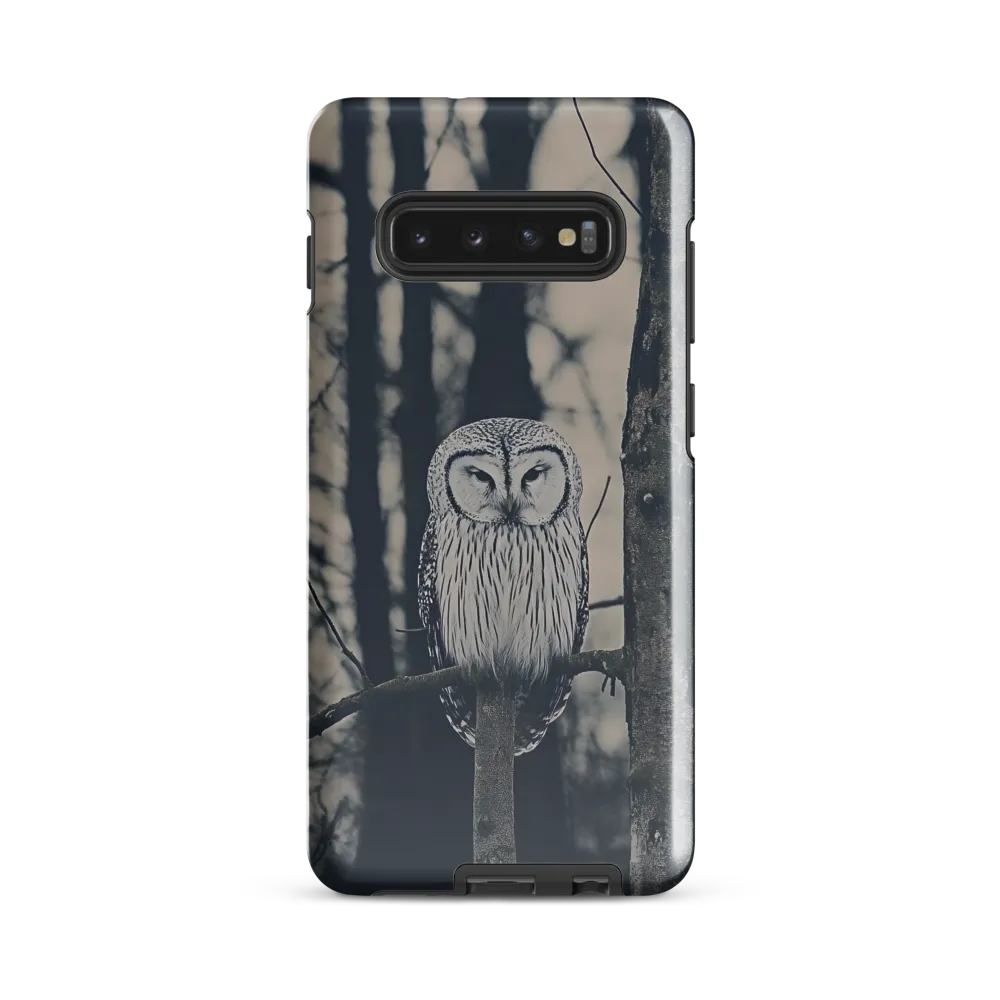 The Silent Watcher | Phone Case |  S10 Plus | Tough Case | Glossy