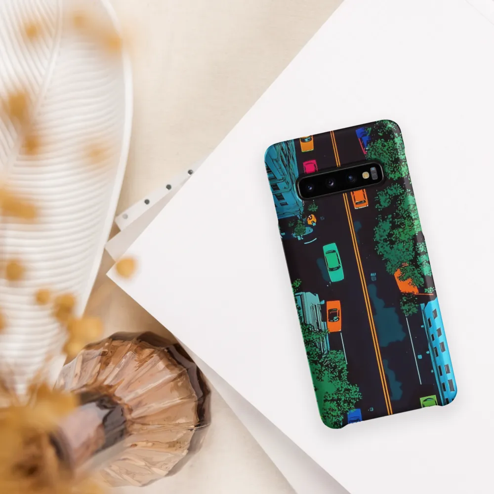 Urban Pulse: A Colorful Intersection