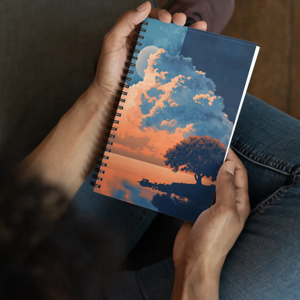 Ethereal Reflections | Spiral Notebook