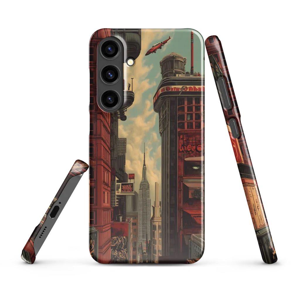 A Glimpse of Tomorrow: Urban Ambition | Phone Case |  S24 Plus | Snap Case | Glossy