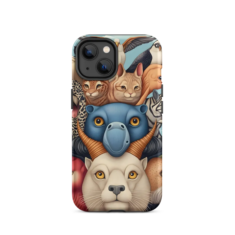 Harmonious Echoes of Wildlife | Phone Case |  14 | Tough Case | Matte