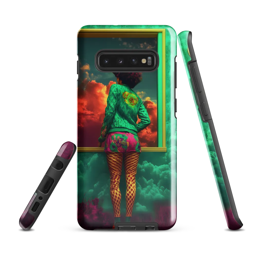 Gazing Through a Dream | Phone Case |  S10 Plus | Tough Case | Glossy