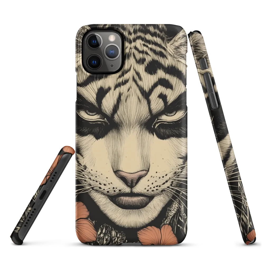 Feline Majesty: The Human-Leopard Connection | Phone Case |  11 Pro Max | Snap Case | Matte