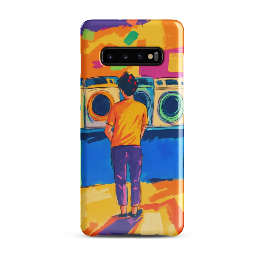 Laundry Day: A Vivid Contemplation | Phone Case |  S10 Plus | Snap Case | Glossy