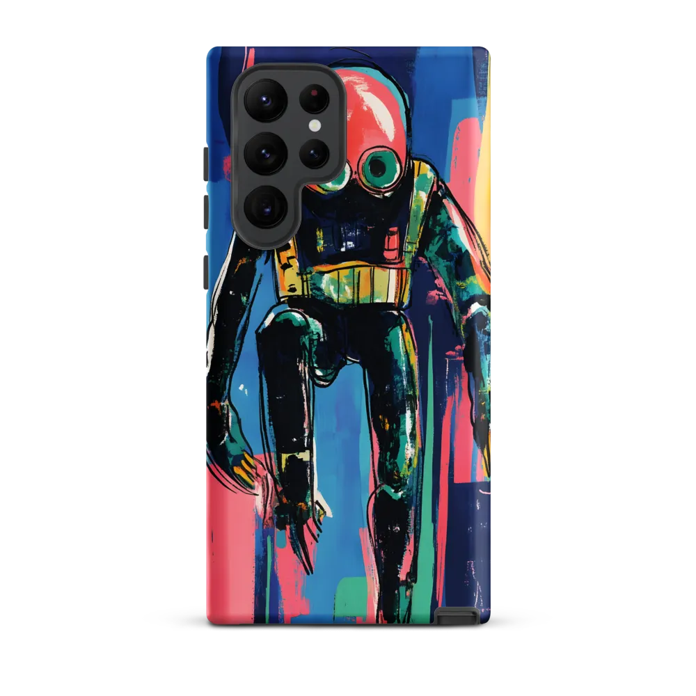 Diver in Vibrant Motion