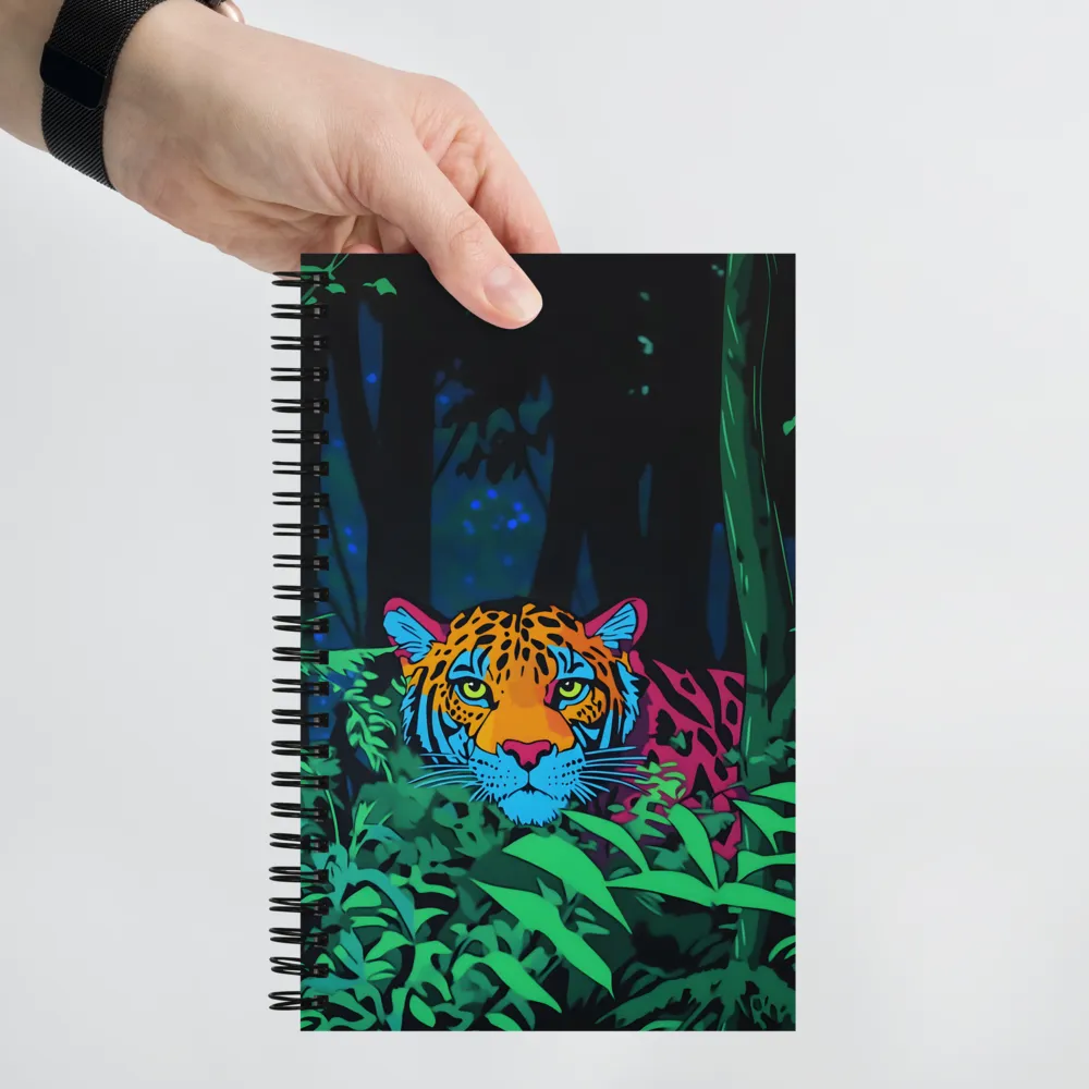 Curiosity in the Jungle | Spiral Notebook