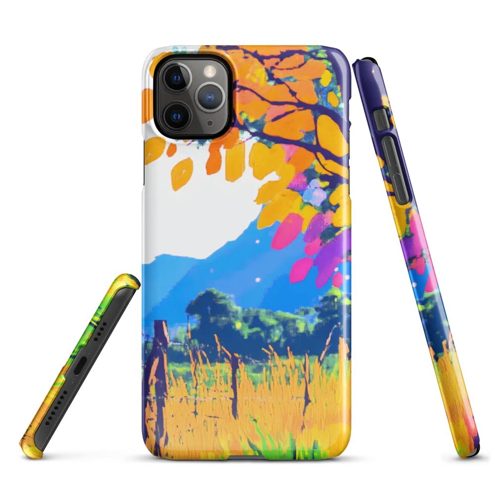 Autumn Serenity in a Vibrant Landscape | Phone Case |  11 Pro Max | Snap Case | Glossy