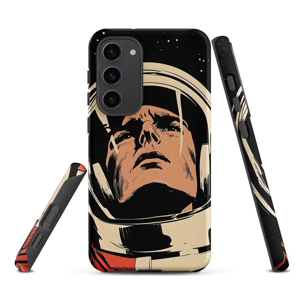 Gaze of the Astronaut | Phone Case |  S23 Plus | Tough Case | Matte
