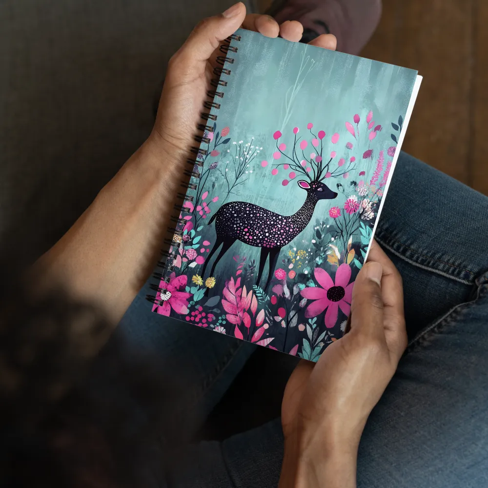 Whimsy in Bloom | Spiral Notebook