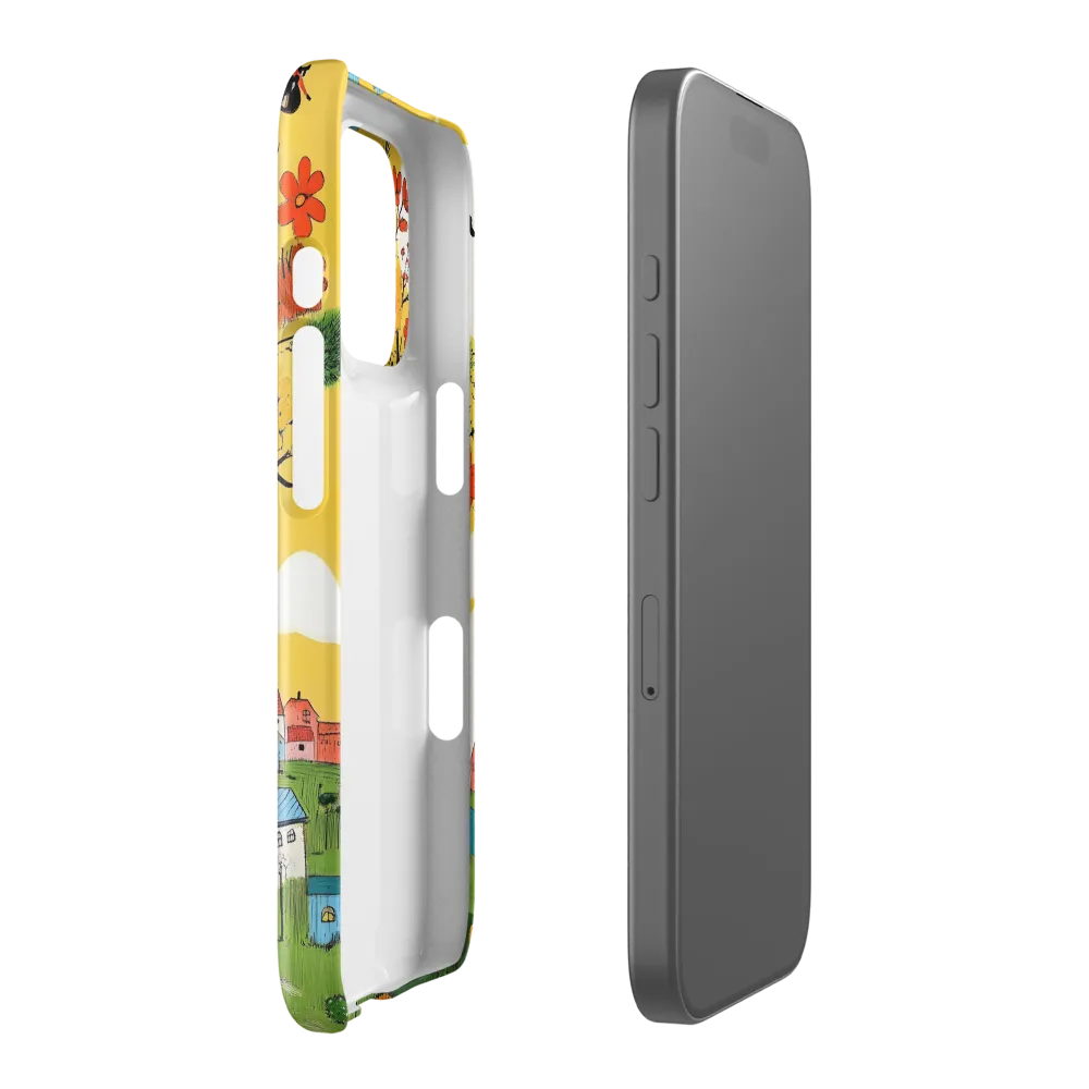 Whimsical Blooms of Life | Phone Case |  16 Pro | Snap Case | Glossy
