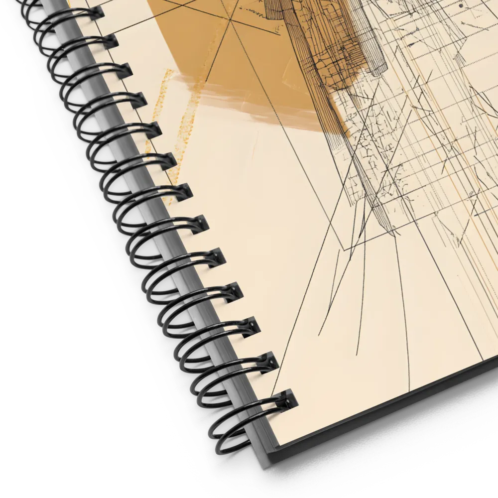 Abstract Profile: A Minimalist Exploration | Spiral Notebook