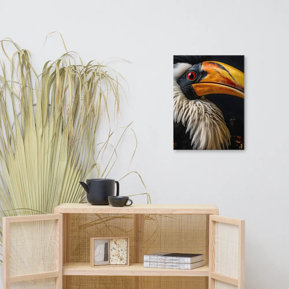 Majestic Hornbill Portrait