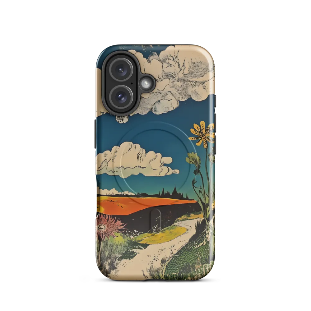 Surreal Blooming Landscape