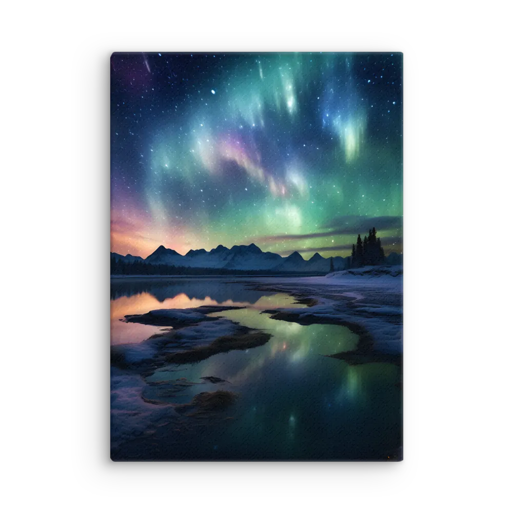 Ethereal Aurora: A Night Under the Stars