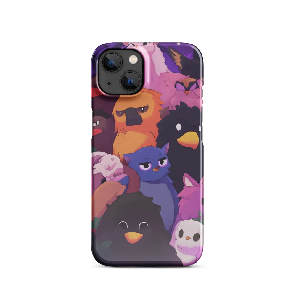 Whimsical Avian Gathering