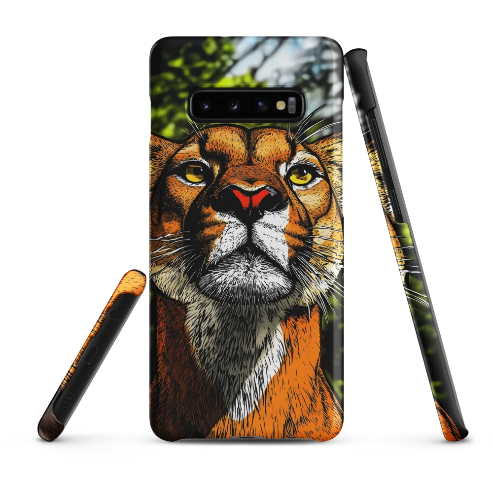 Regal Gaze: The Lioness in Focus