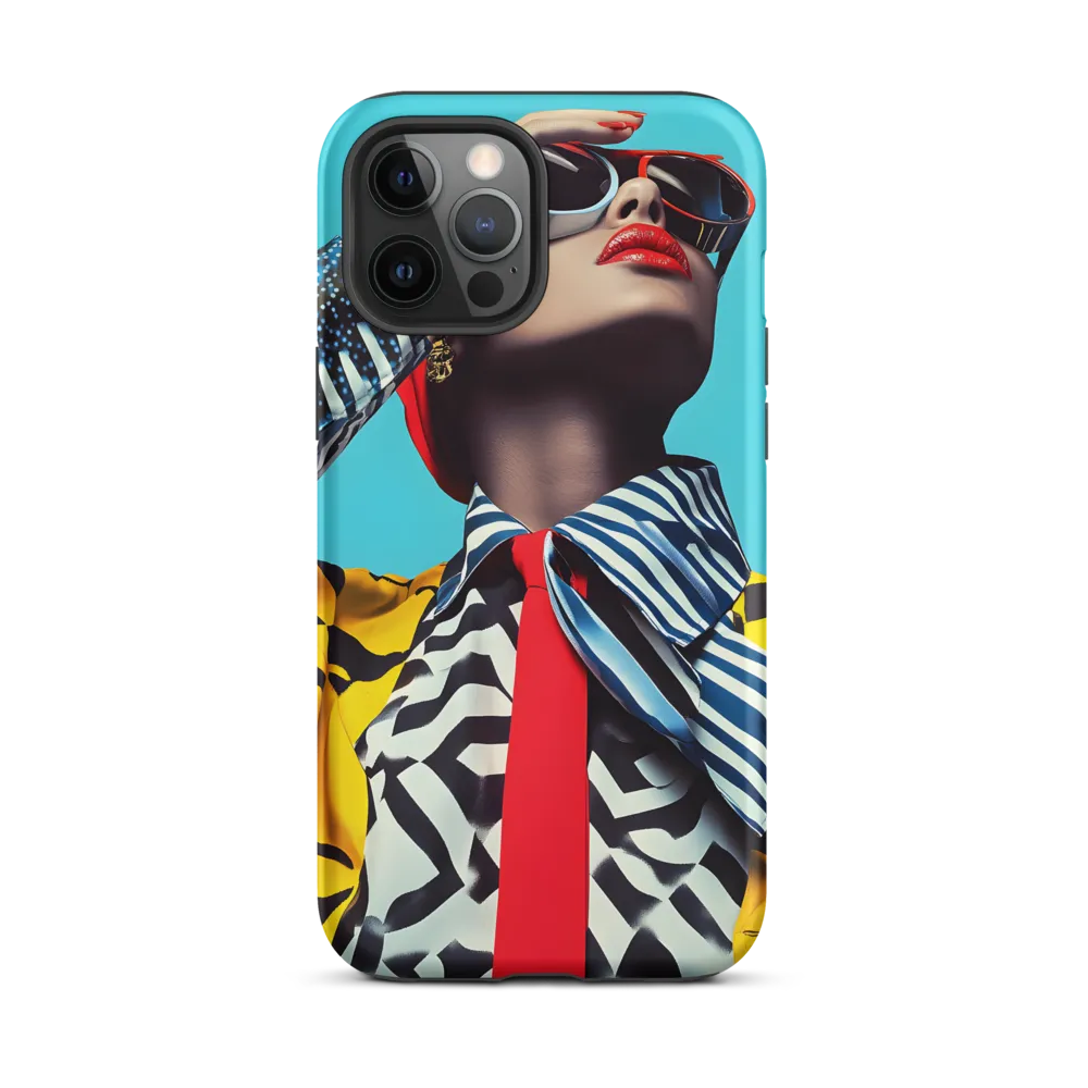 Chic Confidence in Bold Patterns