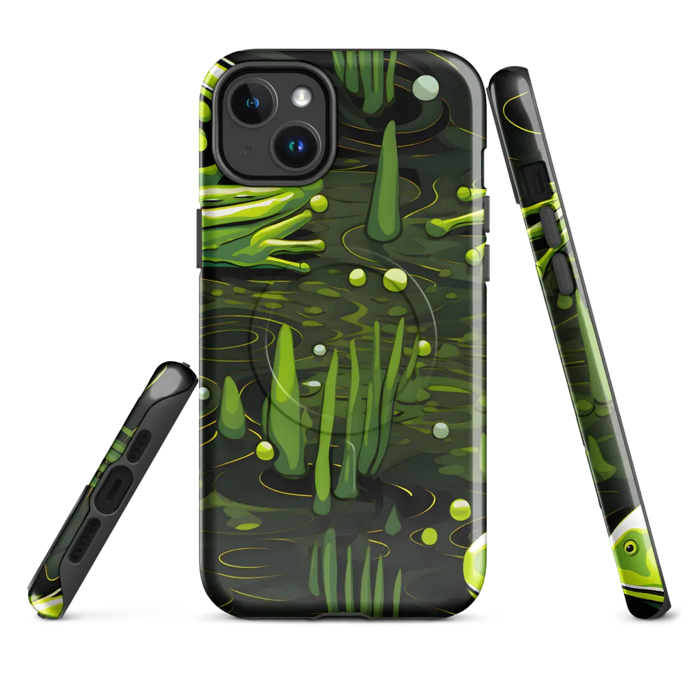 Green Harmony: Life Beneath the Surface